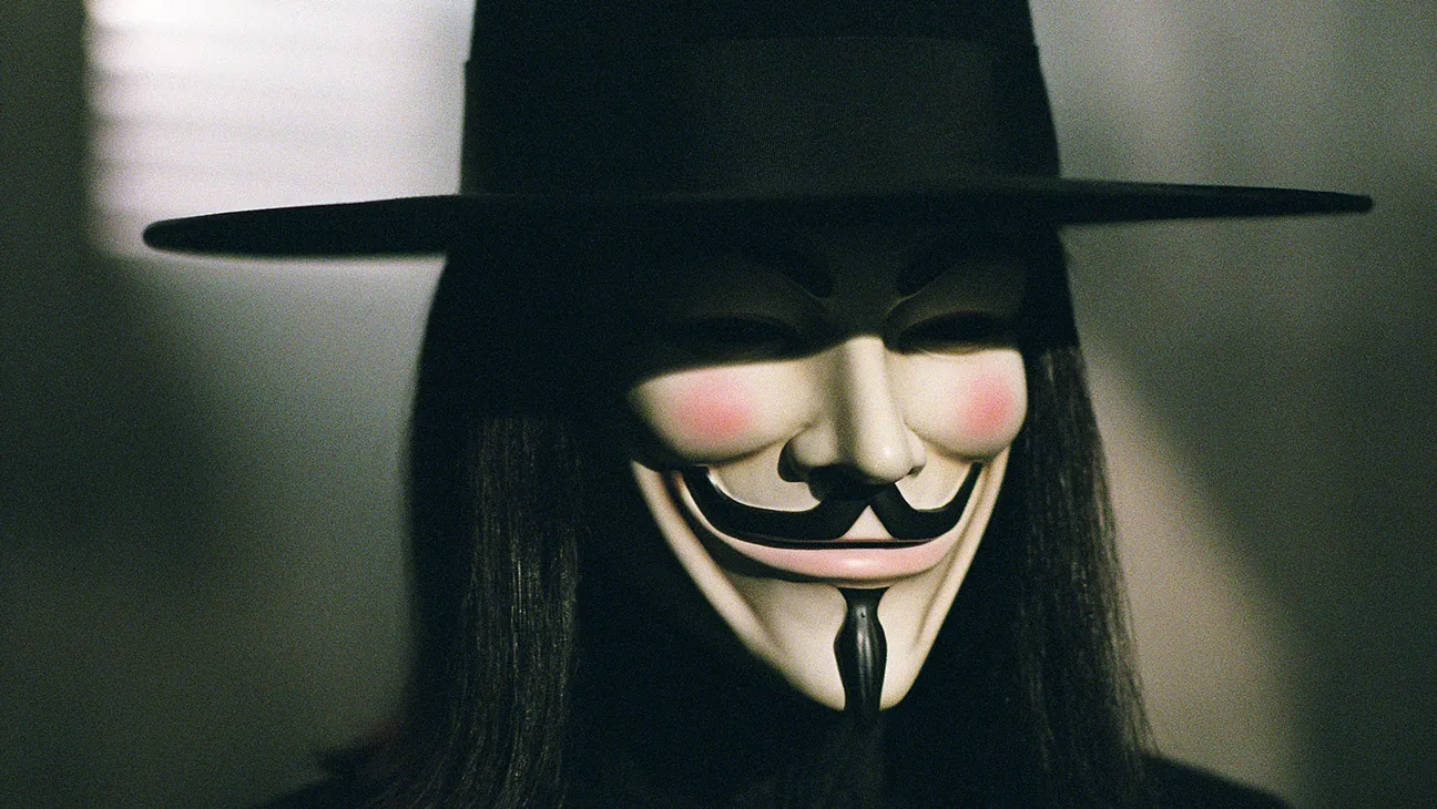 Hugo Weaving as V in V For Vendetta.